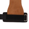 2PCS Weight Lifting Grips with Wrist Straps Cowhide SBR Full