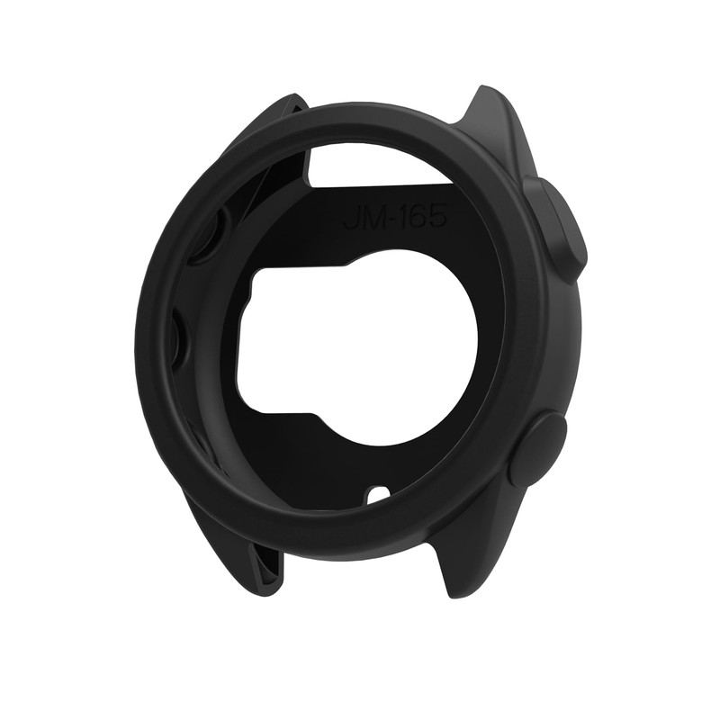 Compatible with Garmin Forerunner 165 Case, Silcone Case Screen Protector