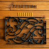 14''x8.5'' Decorative Shelf Brackets,2 Pack Cast Iron Shelf Supply,14 Inch