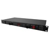 Clear Power 11-Outlet 2160J Rackmount Surge Protector PDU w/LED Lights