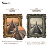 Sunlit Vintage Picture Frame 5x7 Inch, Antique Photo Frames with