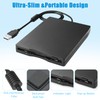 GeluEla USB Floppy Disk Drive, 3.5 Inch Floppy Disk Reader,