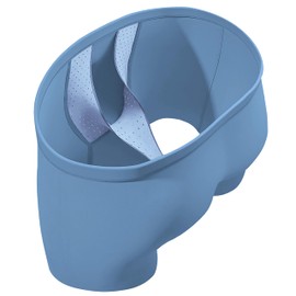 YINZUOLAI - Calzoncillos tipo calzones para hombre con solapa para pelotas, 3 azules., XX-Large