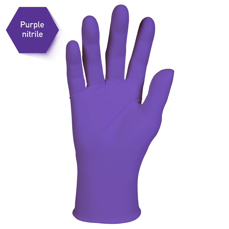 Kimberly-Clark * Purple nitoriru・pauda-huri-・iguzamu・guro-bu 100 Piece (purosupekku) , , , purple