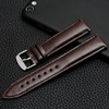 Strapseeker Jaxon Top Grain Calf Leather Strap Silver Buckle- Premium