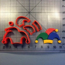 Unbranded Jester Hat 102 Cookie Cutter Set - 4 inches