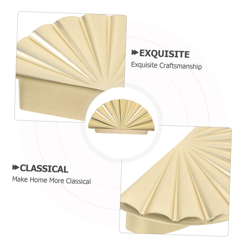 Operitacx 2 Stück Antiker Bronzegriff Kabinettsgriff Schiebetürgriff Scheunentorgriffe Knöpfe Für