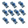 HiLetgo 10pcs 2 Channel Tracing Black/White Line Sensor Module Line