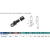 H2o Kayaks Shock Cord End Stop 6mm (Pack 4)