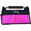 Pink Tote Bag Multi-Purpose Collapsible Wide Mouth Tool Box Organizer
