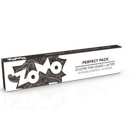ZOMO ZOMO Paper - 25 Booklet Pack, Arabica Gum Product. (108x44 Natural w/Tips)