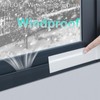 3Pack MILEQEE Window Weather Stripping Door Seal Tape White, 1in