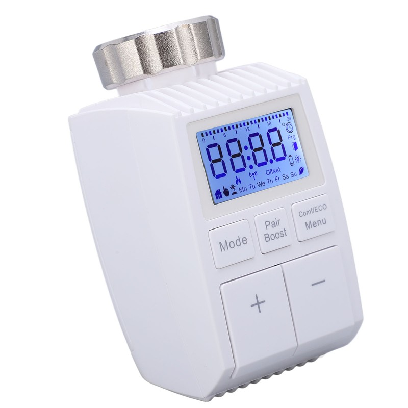 Smart Thermostat Radiator Temperature Controllable Wireless ABS Heating Valve for