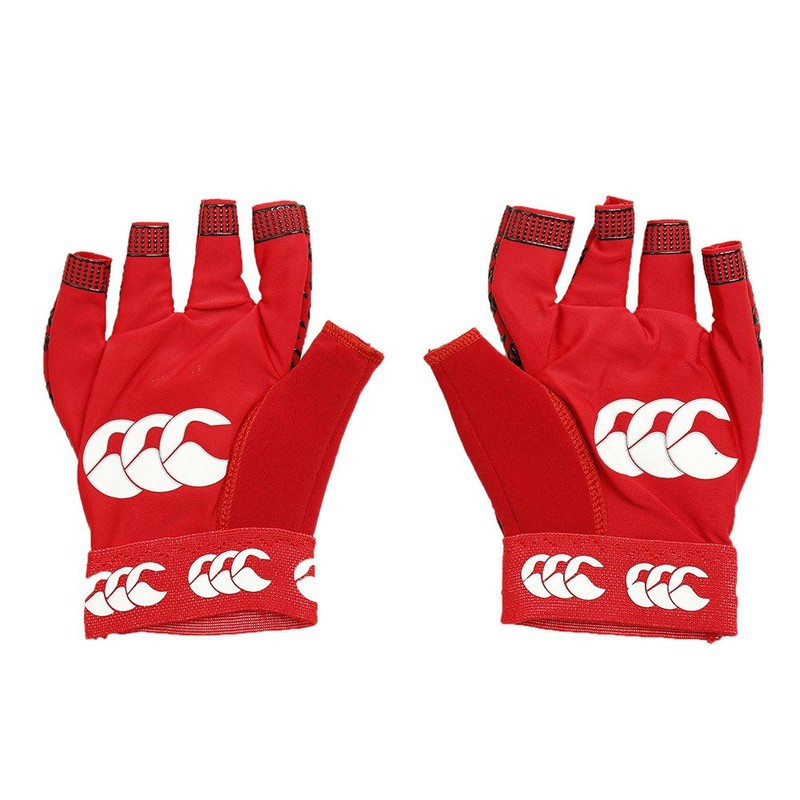 Canterbury AA05816 Pro Grip Mitt, Red, L