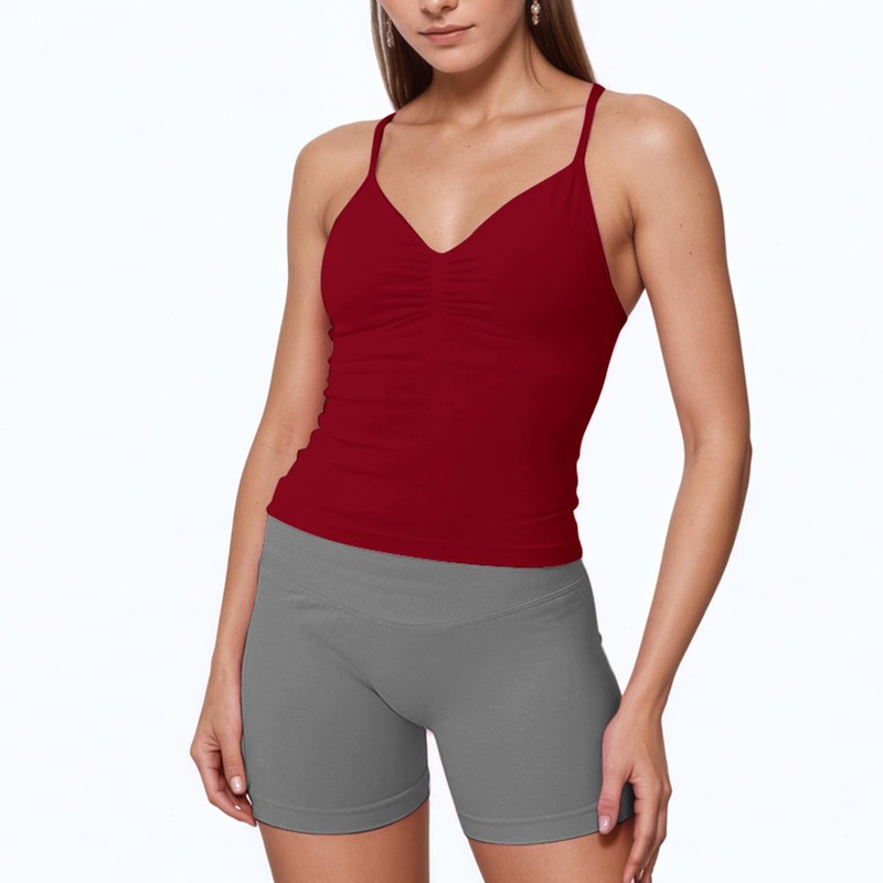 JN JANPRINT Longline Strappy Top Sports Bra Adjustable Straps Workout