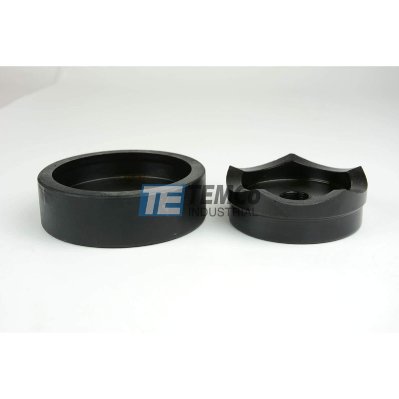 TEMCo THA004 3" Conduit Punch and Die For Hydraulic Knock