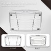 Front Hood Radiator Grille Without Bug Screen Compatible With 2005+