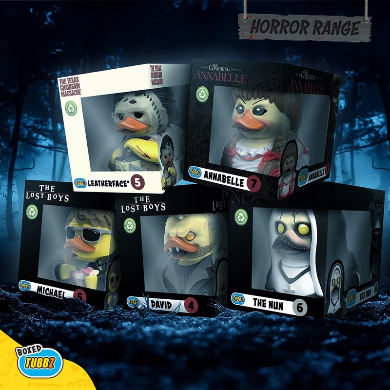 TUBBZ Boxed Edition: Horror - Leatherface Cosplaying Rubber Duck Vinyl
