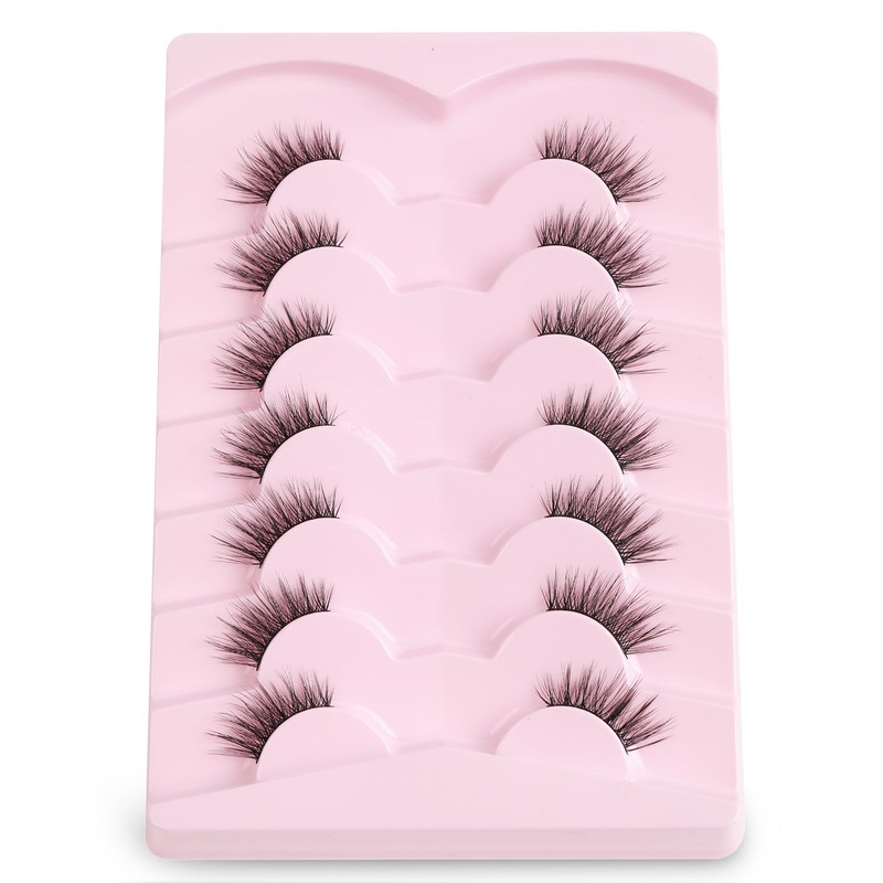 Onlyall Half Eyelashes Corner Lashes Natural Lashes Half Lashes Wispy