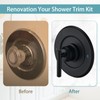 Replacement for Moen Posi-Temp Valve Only Shower Faucet Trim Kit