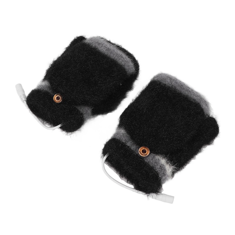 Electric USB Heated Gloves Double Side Heating Keep Warm Fingerless