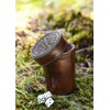 Ulfberth - High-Quality Viking Dice Cup with Lid, Vegvisir Motif,