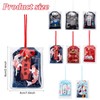 WEBEEDY 8 Pieces Japanese Omamori Amulet Good Luck Hanging Sachet