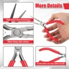 Lanties 10 Pack Mini Needle Nose Pliers Bulk, 6 Inch