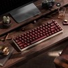 GMKWTL XVX Red Keycaps, Double Shot PBT Keycap Set 75