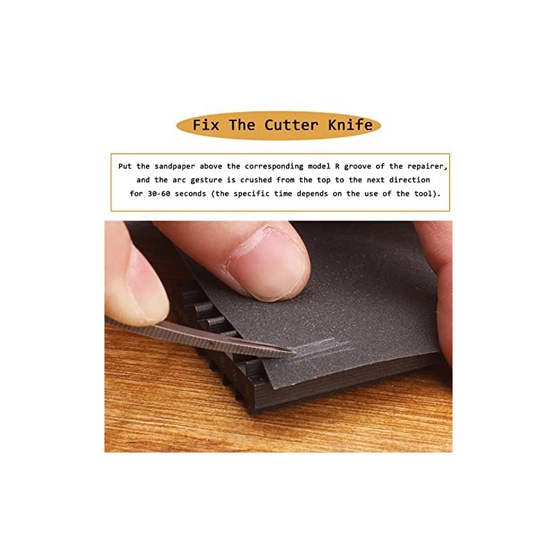 Sharpener Guide For Leather Sharpener Leather Edger Bevelers Tool, Leather