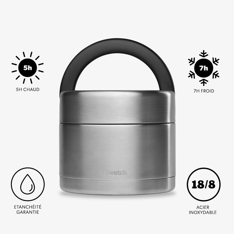 QWETCH - Thermal Lunch Box - Arty 850ml