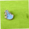Blue Fairy Garden Set with Miniature Pond - Weatherproof Mini
