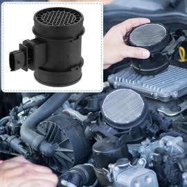 X AUTOHAUX 93178243 Car Mass Air Flow Sensor Meter MAF Sensor Airflow Replace