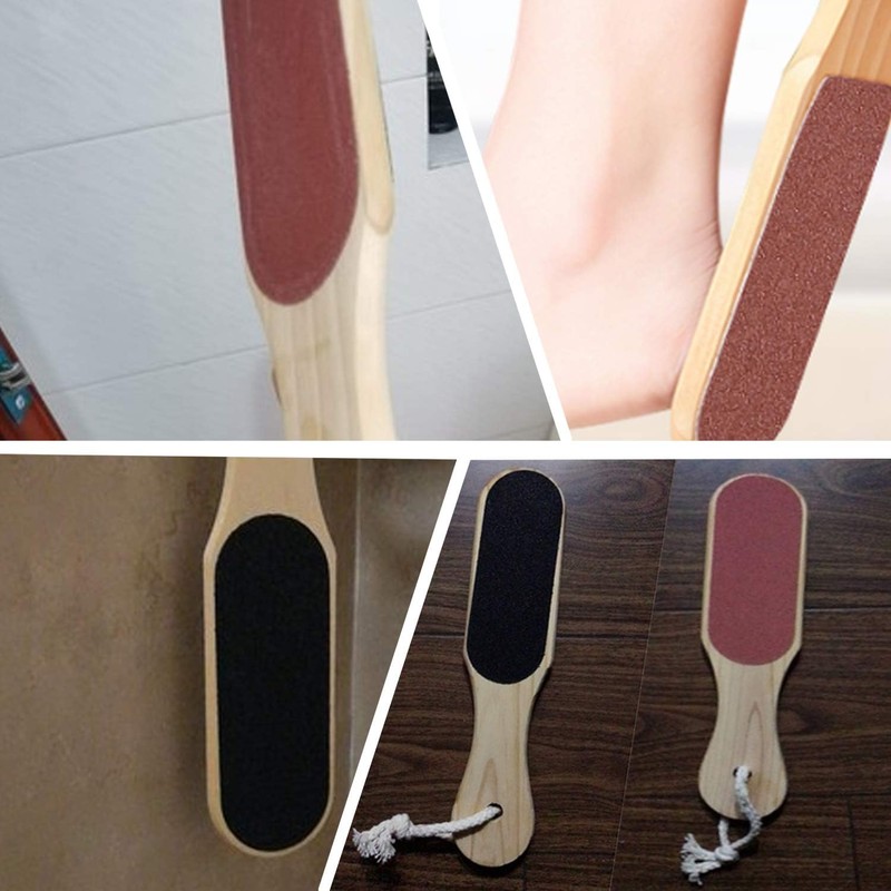 Limas de madera para pies Honbay WOODEN-FOOT-FILE-2 (Set de 2)