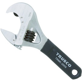 TRUSCO TRMK-250S Ratcheting Monkey Wrench (Short Type) (Opening 1.2 inches (30 mm)