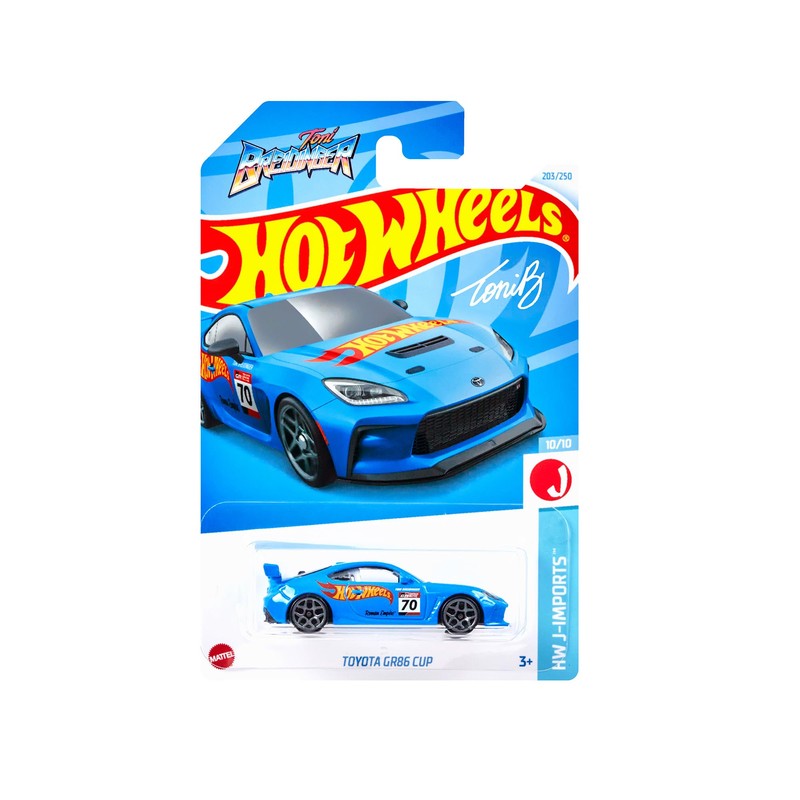 Hot Wheels Basic Car Toyota GR86 Cup Toy Vehicle Mini