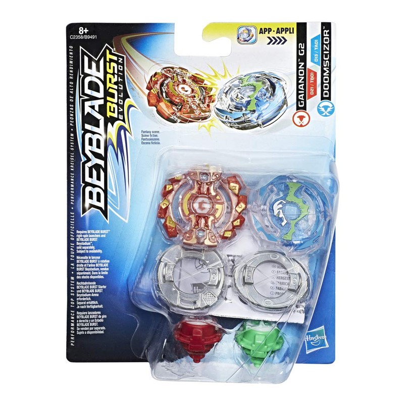 Hasbro –B9491EU60 Pack Duell Beyblade ,Zufälliges Modell