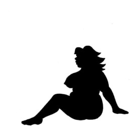 Oracal Hot Girl Trucker Mud Flap Curvy Girl VINYL STICKER DECAL THICK FULL FIGURE BBW