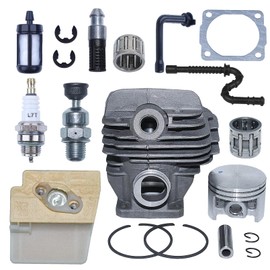 Atunee 44.7mm Cylinder Piston Kit Fit for Stihl 026 028 MS180 MS260 MS360 Chainsaw Part with Air Fuel Oil Filter Line Bearing Spark Plug Gasket Replace Parts 1121 020 1217 1121 120 1612