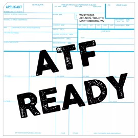 Crime Scene 50 ATF FD-258 Fingerprint Cards Applicant ATF Form 1 ATF eForm 1, ATF Form 4 & 5