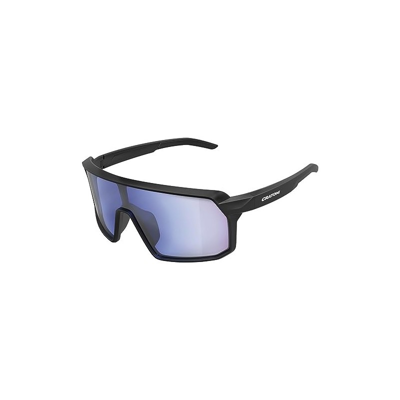 Cratoni Unisex - Adult Skyvision Cycling Glasses, Blue, One Size
