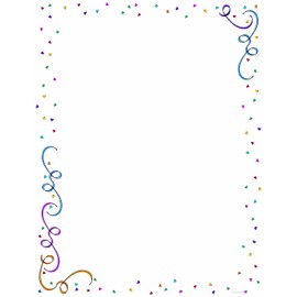 Great Papers! Party Elements Letterhead, 8.5 x 11 Inches, 80 Count (2013189)