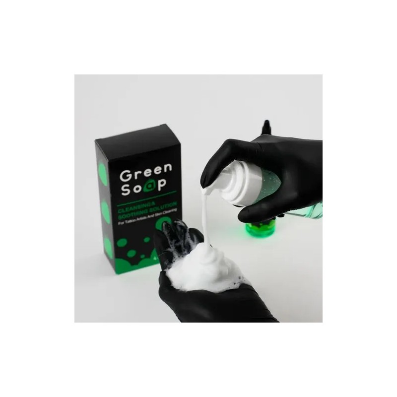 Green Soap 120ml Jabón Verde Concentrado Tatuaje Con Botella