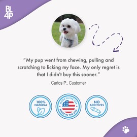 Pet Relax Dog Calming Anxiety Relief, Long-Lasting Dog Relaxants for Stress Relief, Natural Solution for Separation Anxiety, Travel, Thunderstorms, and Fireworks, 400 Odorless, Tasteless Pills