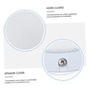 Operitacx 2Pcs Speaker Protector Cover White Decorative Speaker for DIY