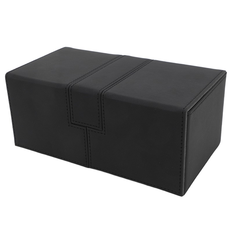 Card Deck Box with 3 Drawers Large Capacity Magnetic Closure