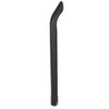 Exhaust Stack - 1-1/2" x 24" Curved Black