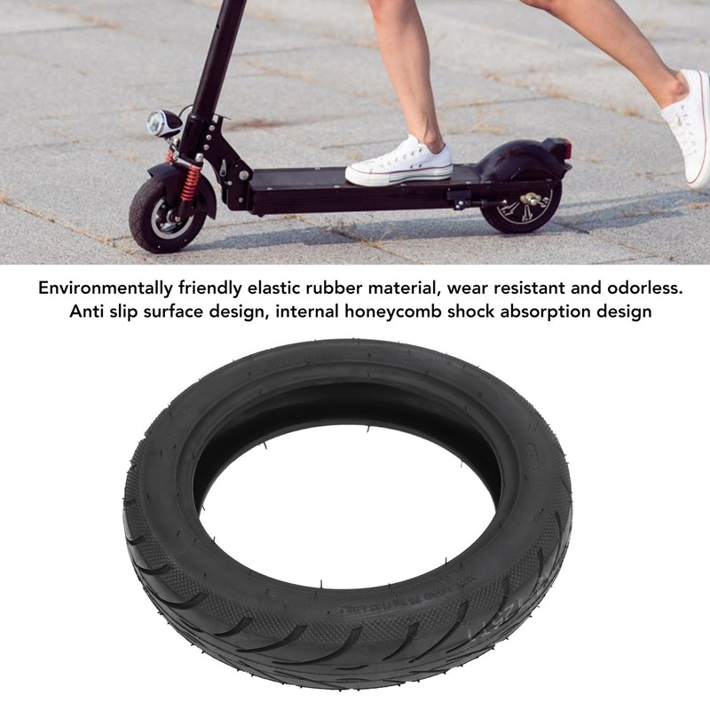 Electric Scooter Tire Professional 10x 2.125 Rubber Inflatable Outer Tire