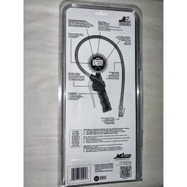 Milton S-568 Heavy Duty Digital Tire Inflator Gauge Lock On Air Chuck (C11B)