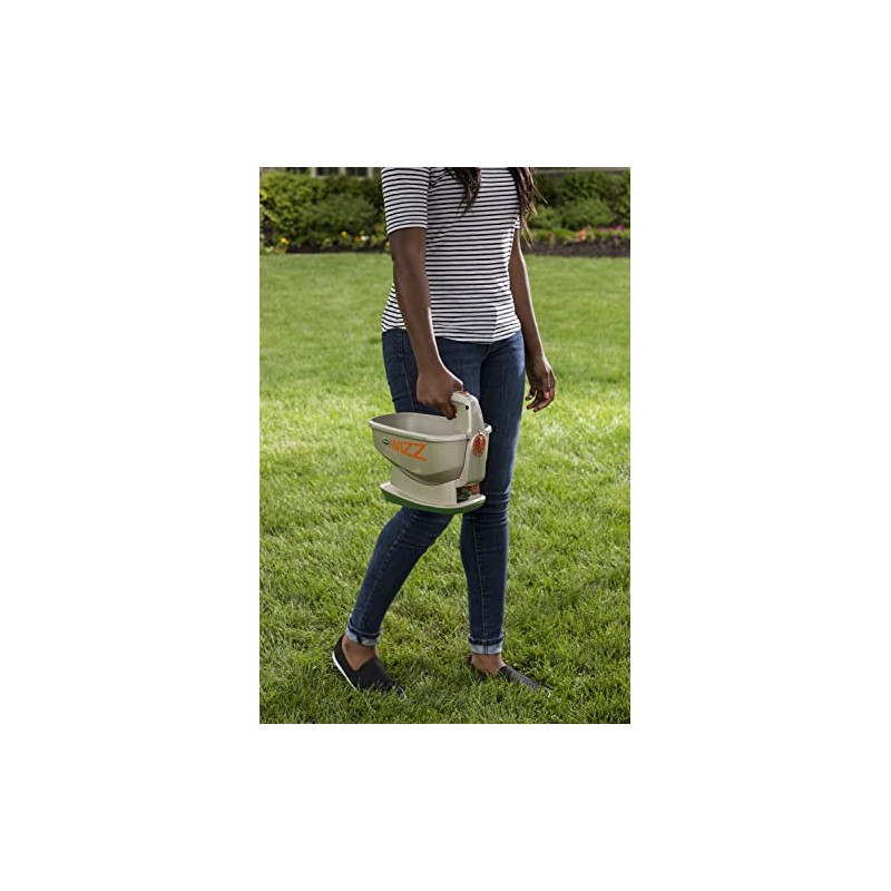Scotts Wizz Spreader for Grass Seed, Weed and Feed, Fertilizer,